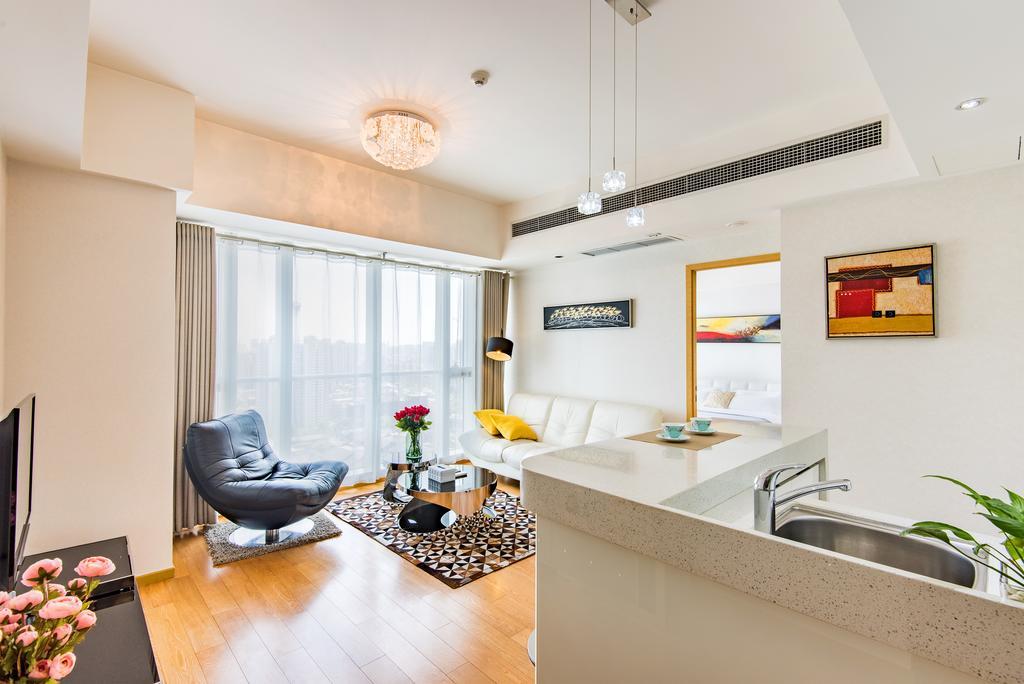 S6 Service Apartment（Chengdu Chunxi Road Taikoo Li Branch） Kültér fotó